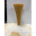 Maple wafer crust cone